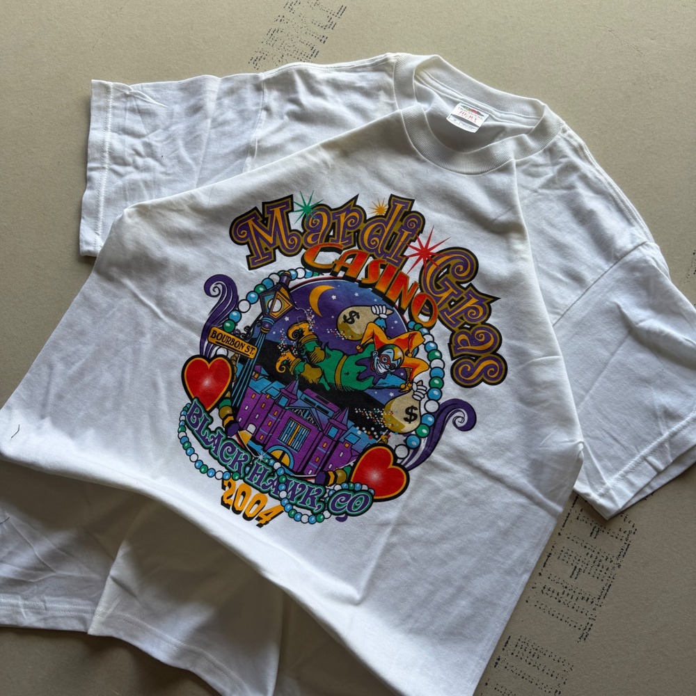 Vintage Mardi Gras Casino‎ T-shirt